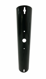 Stolplucka gr�n Aluminium med h�l