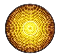 LED-enhet gul 100mm 230VAC